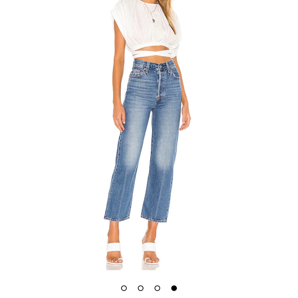 Levi’s Ribcage Straight Ankle in At The Ready